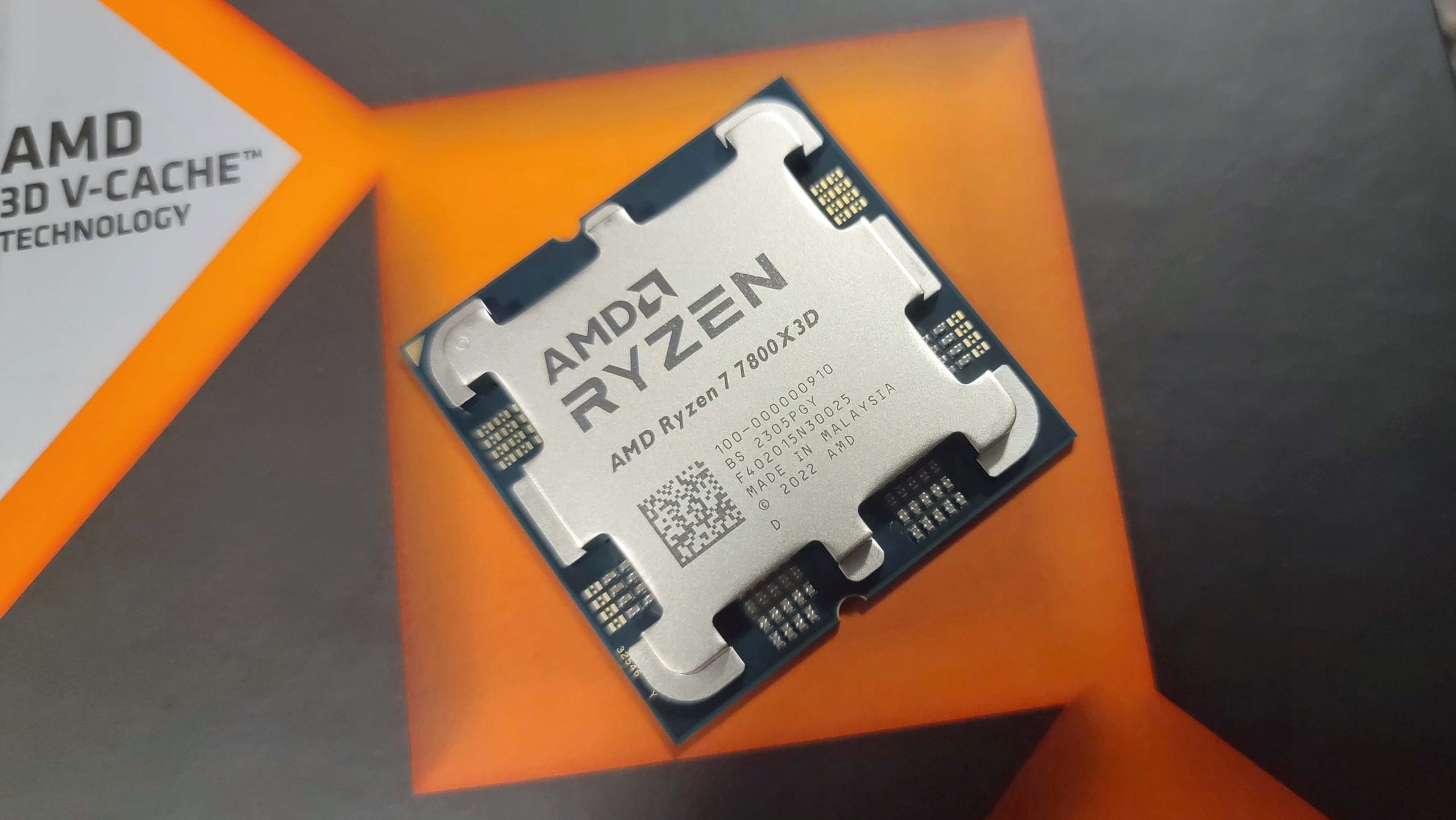 اورکلاک پردازنده Ryzen 7 7800X3D تا فرکانس 5.4 گیگاهرتز