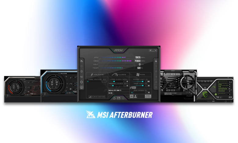 نرم افزار MSI Afterburner 4.6.5 با پشتیبانی از کارت‌های RTX 40 و RX 7900 منتشر شد