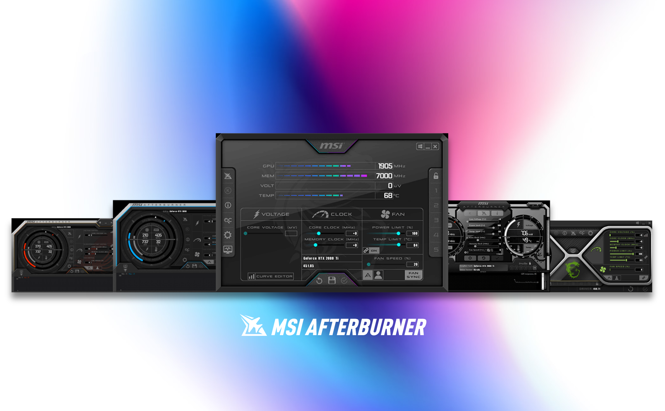 نرم افزار MSI Afterburner 4.6.5 با پشتیبانی از کارت‌های RTX 40 و RX 7900 منتشر شد