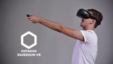 هدست واقعیت مجازی Razergon VR برای کار کردن نیاز به موبایل یا کامپیوتر ندارد
