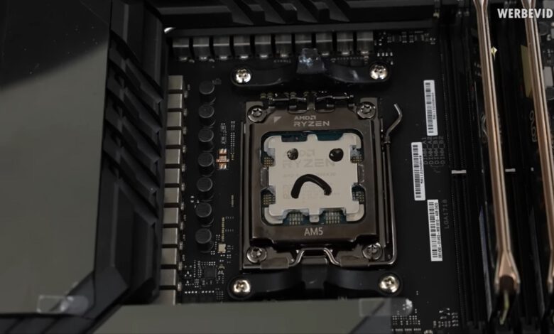هشدار: اشکال نرم افزاری مادربرد می تواند پردازنده های AMD Ryzen X3D را از بین ببرد