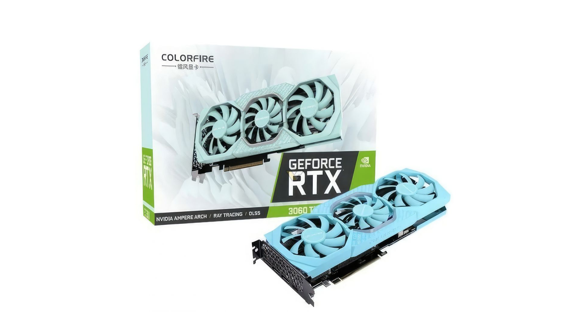 Colorfire کارت گرافیک Mint GeForce RTX 3060 Ti GDDR6X را معرفی کرد