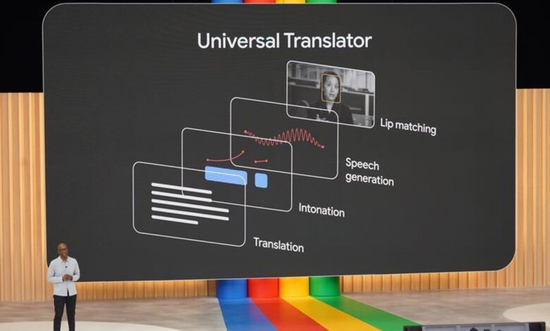 گوگل از Universal Translator با قابلیت‌های هوش مصنوعی پرده برداشت
