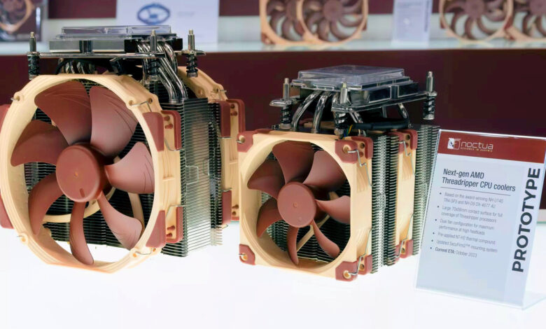 Noctua خنک کننده پردازنده نسل بعدی AMD Threadripper را معرفی کرد