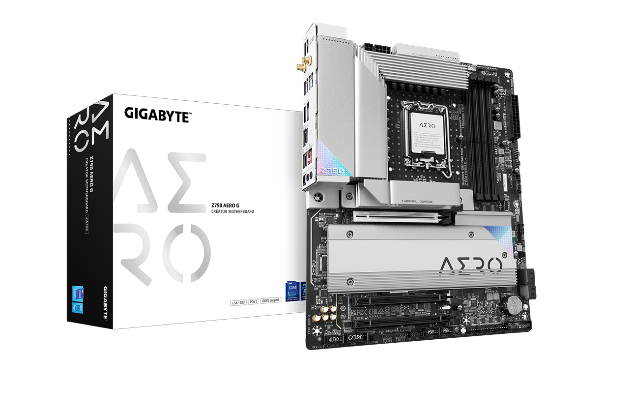 مادربرد Gigabyte Z790 Aero G - خلاقیت از همینجا شروع می‌شود