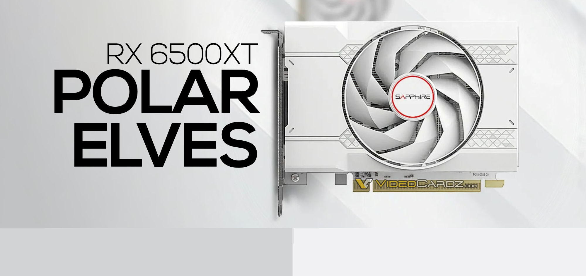 سافایر از کارت گرافیک Radeon RX 6500 XT Polar Elves