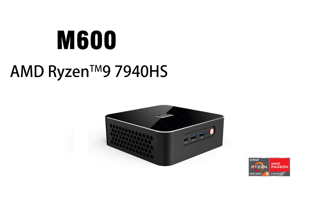 مینی کامپیوتر Morefine M600 با پردازنده Ryzen 7 7840HS Phoenix