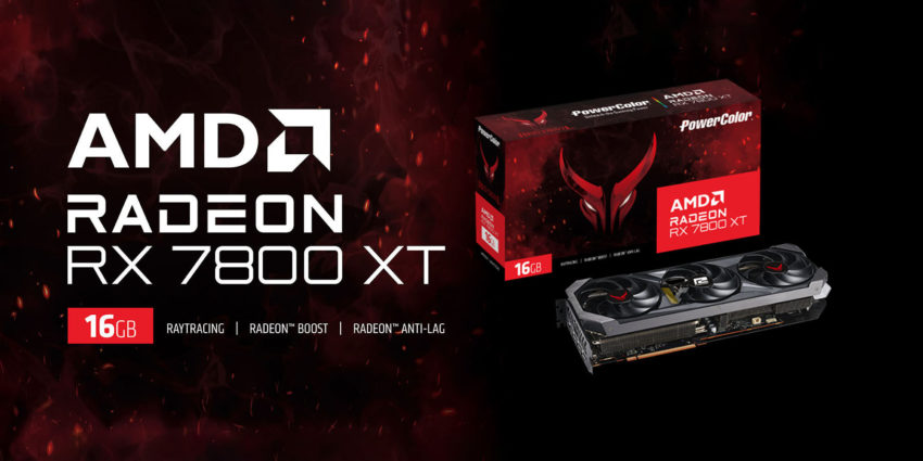 PowerColor مشخصات کارت گرافیک Radeon RX 7800 XT را فاش کرد