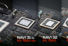 اولین عکس ها از پردازنده گرافیکی AMD Navi 32 منتشر شد