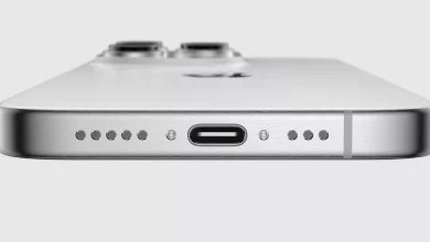 تصاویر لورفته کانکتور USB-C آیفون ۱۵ را نشان می‌دهد