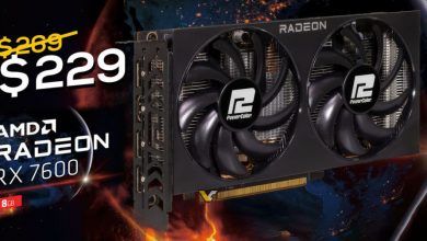 قیمت گرافیک AMD Radeon RX 7600 برای اولین بار به 229 دلار کاهش یافت