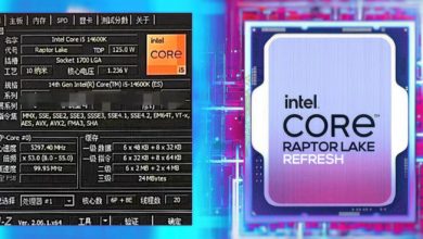 پردازنده مرکزی اینتل Core i5-14600K نیز شناسایی شد