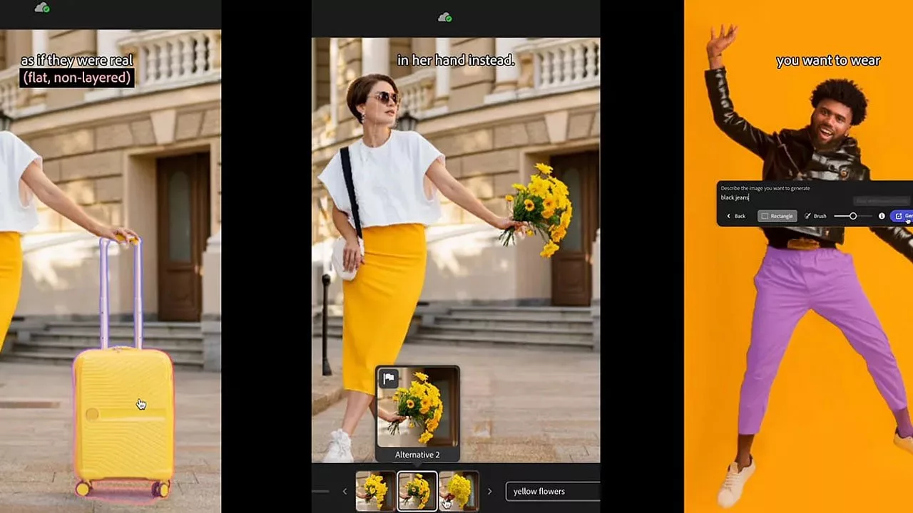 ادوبی از ابزار هوش مصنوعی جدیدی برای ویرایش عکس رونمایی کرد + ویدیو