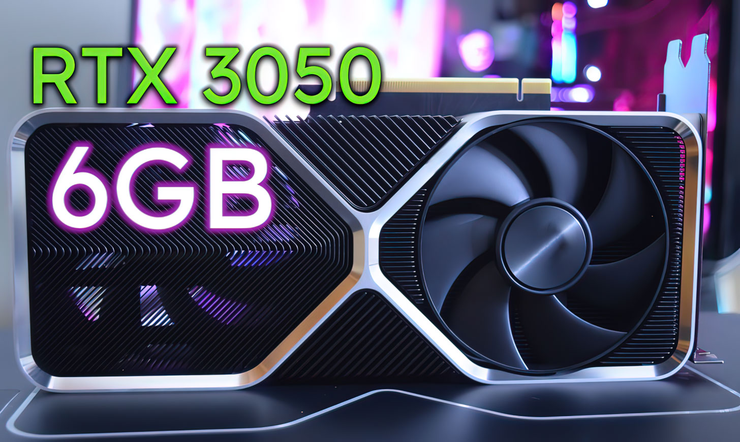 انویدیا در حال کار بر روی یک مدل کارت گرافیک RTX 3050 ضعیف تر با 6 گیگابایت حافظه