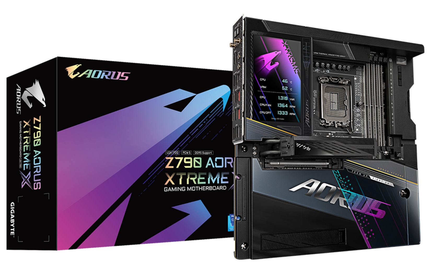 مادربردهای سری AORUS Z790 X گیگابایت نسل 14 Core اینتل را تأیید کردند