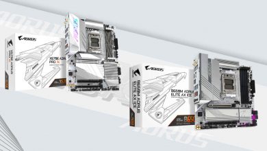 گیگابایت سه مادربرد AORUS سفید بر پایه پلتفرم AMD AM5 را معرفی کرد