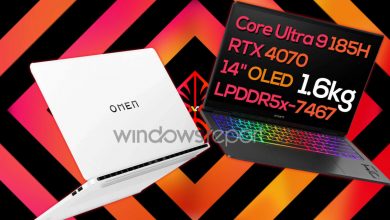سبک اما قدرتمند: لپتاپ گیمینگ HP Omen Transcend 14 با Core Ultra 9 185H و RTX 4070 معرفی شد