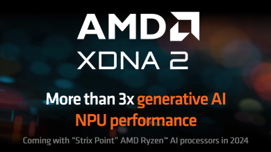 پردازنده Ryzen 8050 Strix Point با NPU XDNA 2 در سال 2024 عرضه می‌شود