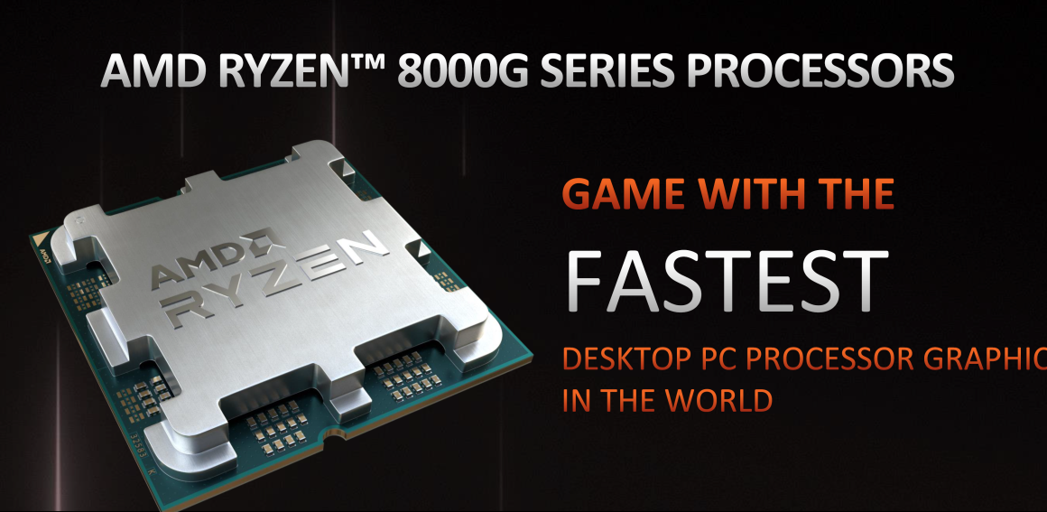 رونمایی AMD از پردازنده های دسکتاپی Ryzen 8000G