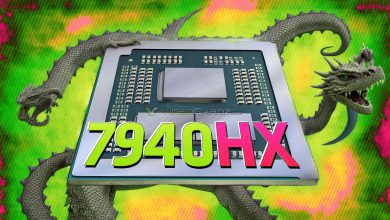 پردازنده 16 هسته ای AMD Ryzen 9 7940HX Zen4 با کارایی بالاتر از 7945HX!