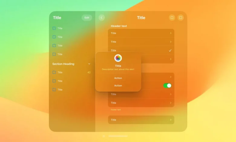 iOS 18 شاید در طراحی رابط کاربری خود الهاماتی از visionOS داشته باشد