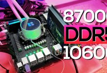 اورکلاکر موفق به اورکلاک حافظه DDR5-10600 با APU Ryzen 7 8700G شد!