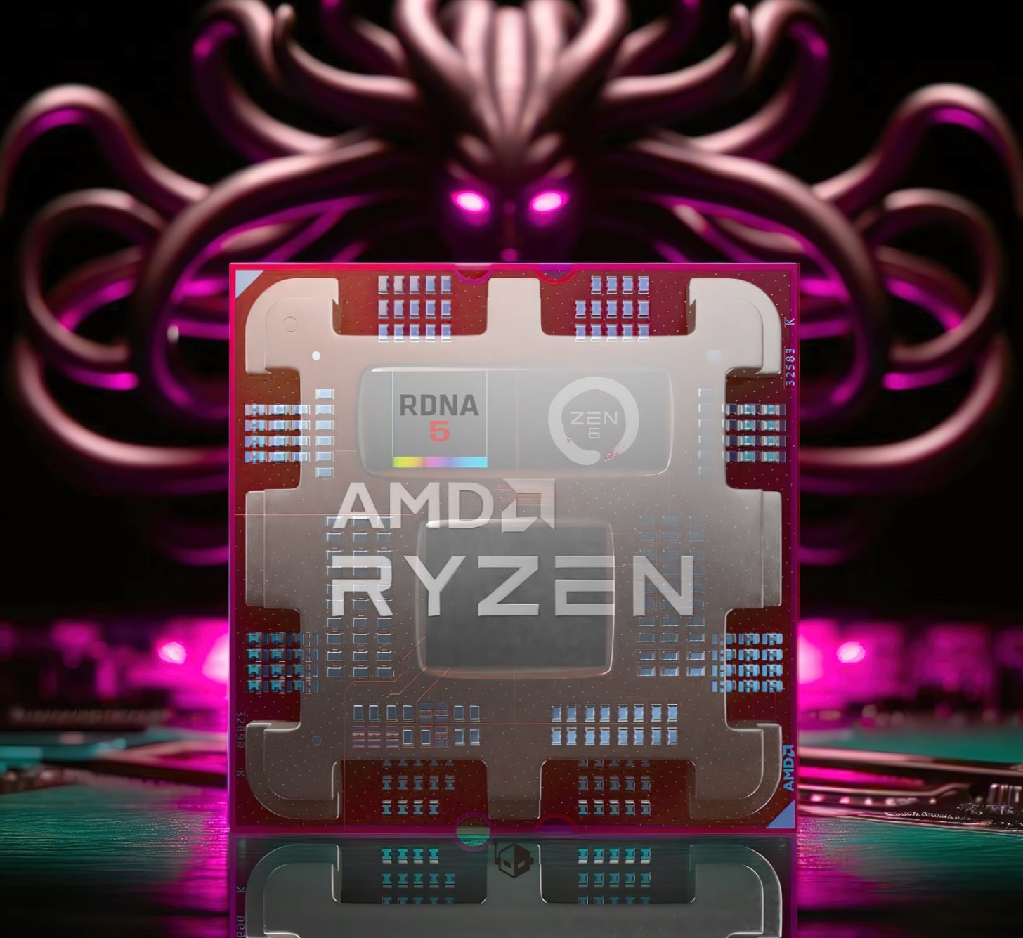 پردازنده AMD Medusa Ryzen Client دارای هسته‌های گرافیکی یکپارچه Zen 6 و RDNA 5 است