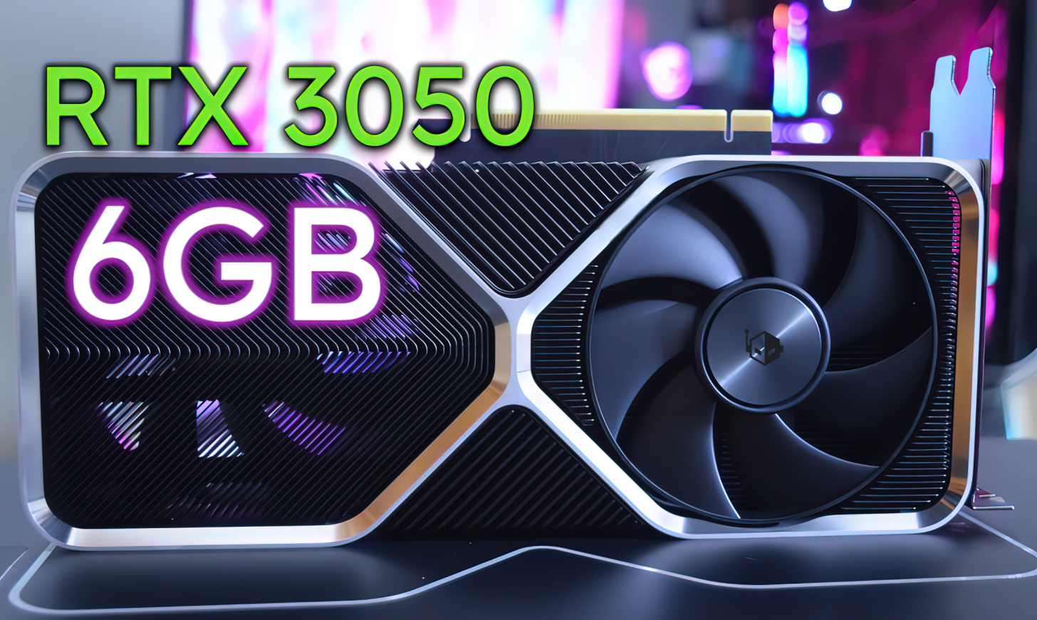 کارت گرافیک 6 گیگابایتی GeForce RTX 3050: قیمت 169 دلار، مناسب برای گیمینگ 1080p