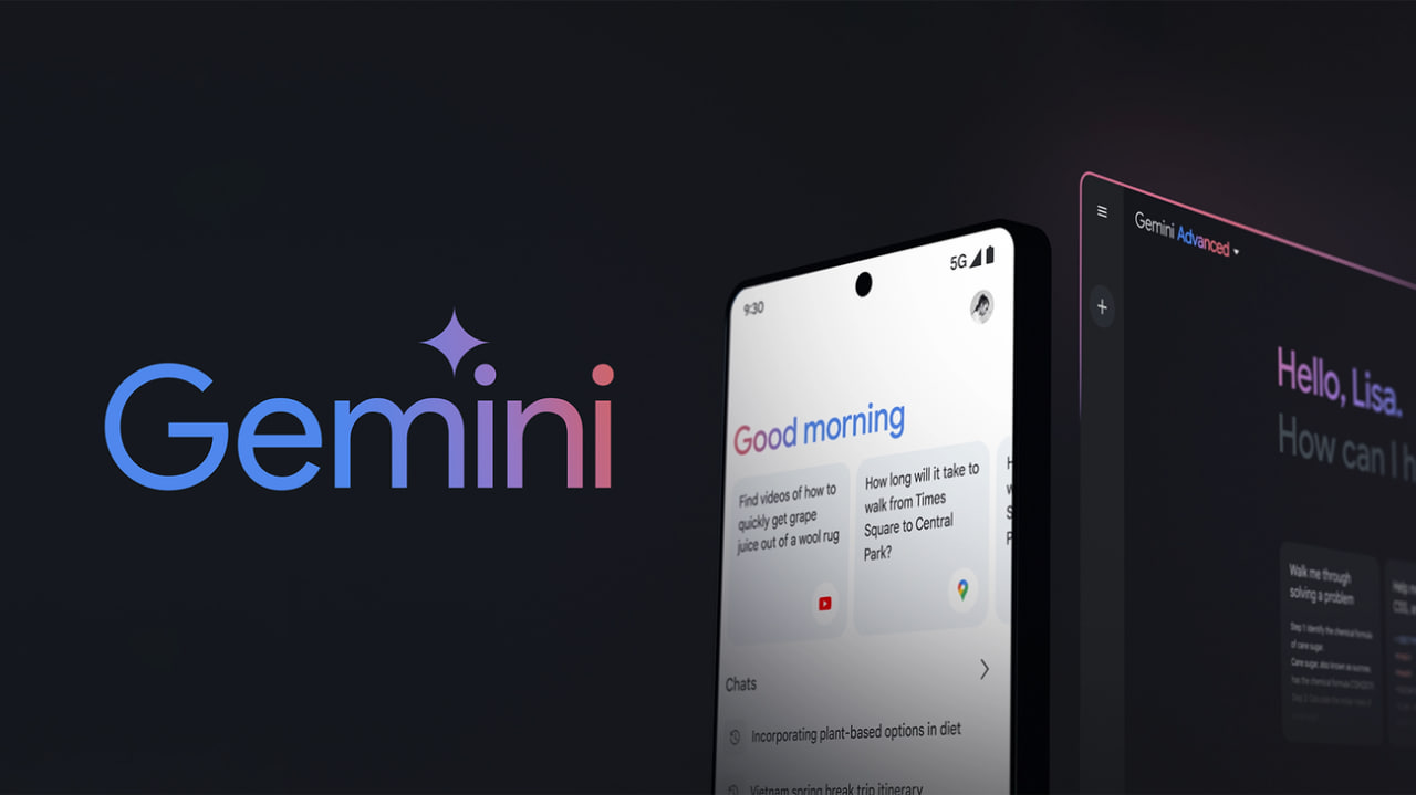 گوگل نام چت‌بات Bard را به Gemini تغییر داد