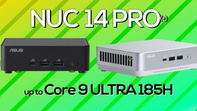 ایسوس  سری NUC 14 Pro را با Core Ultra 9 185H عرضه می‌کند