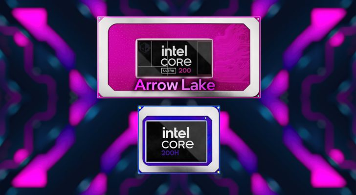 پردازنده Arrow Lake اینتل با نام تجاری Core Ultra 200، Raptor Lake-H Refresh Core 200H معرفی می‌شود