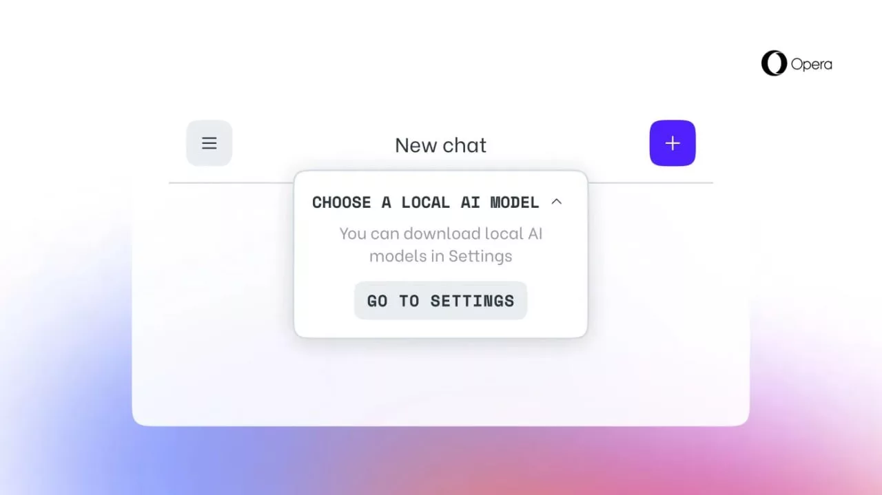 مرورگر اپرا دانلود و استفاده آفلاین از مدل‌های زبان بزرگ را ممکن می‌کند