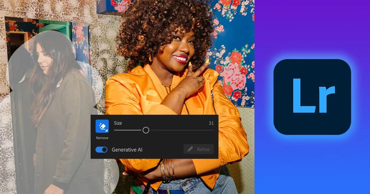 ادوبی لایت‌روم به قابلیت هوش مصنوعی حذف اشیا مجهز شد