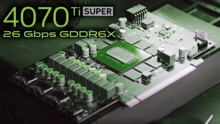 پیروزی RTX 4070 Ti SUPER بر RTX 4080 SUPER با حافظه 26 Gbps