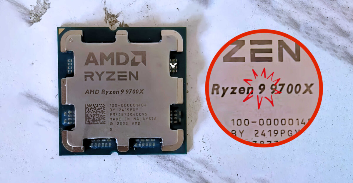 تاخیر در عرضه پردازنده‌های Ryzen 9000 به دلیل وجود یک اشتباه تایپی ساده!