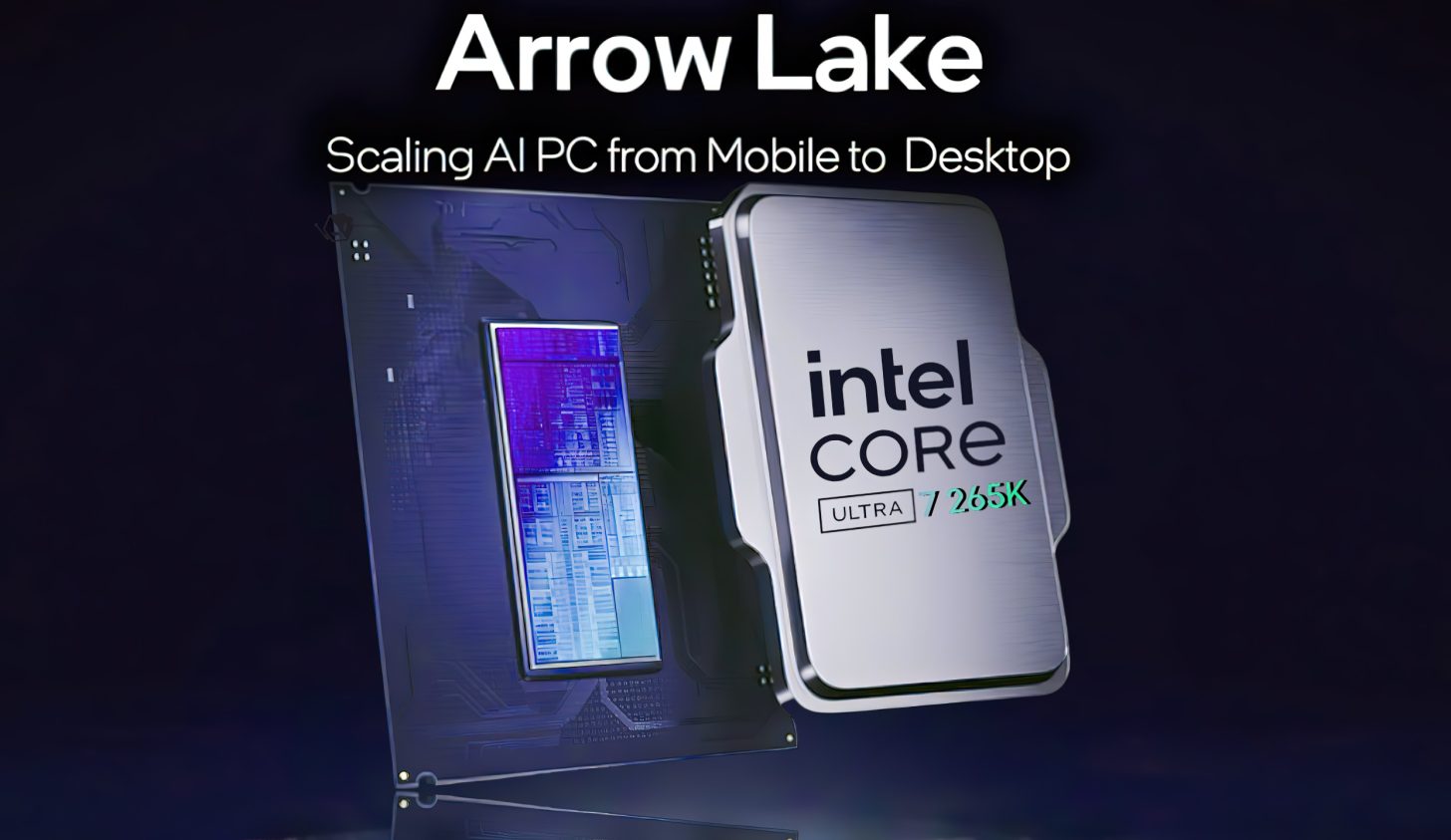 پردازنده Core Ultra 7 265KF Arrow Lake اینتل تا فرکانس 5.5 گیگاهرتز بوست می‌شود