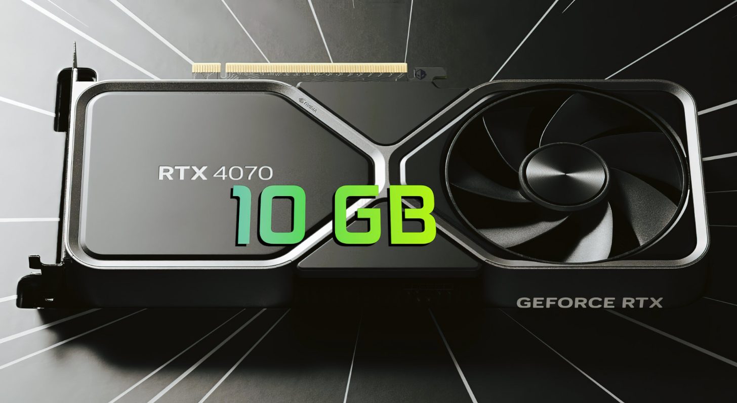 کارت گرافیک 10 گیگابایتی GeForce RTX 4070 با 7168 هسته مشاهده شد