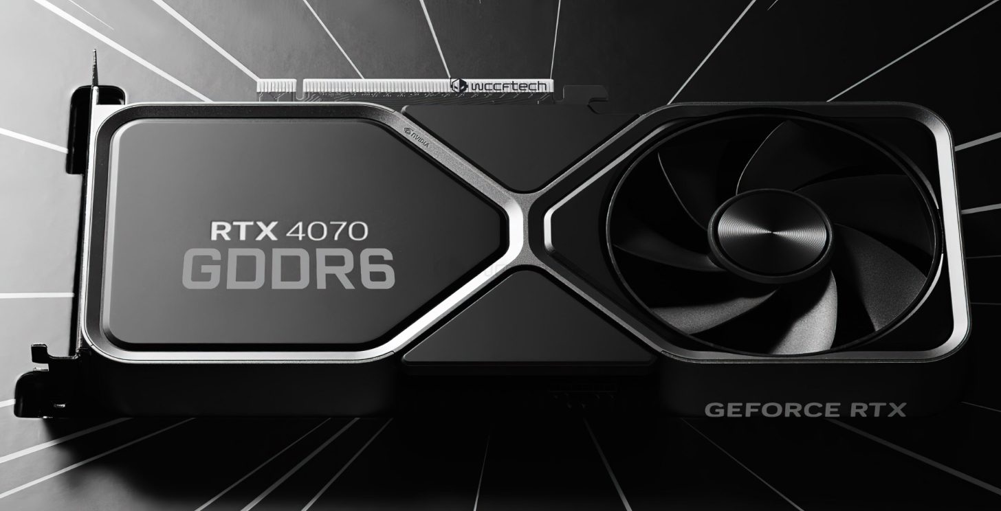 کارت گرافیک‌های GeForce RTX 4070 انویدیا با حافظه GDDR6 به زودی عرضه می‌شوند