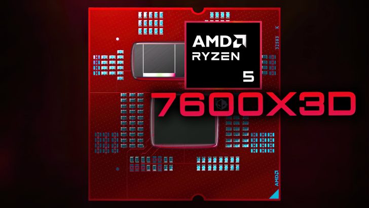 بنچمارک پردازنده AMD Ryzen 5 7600X3D