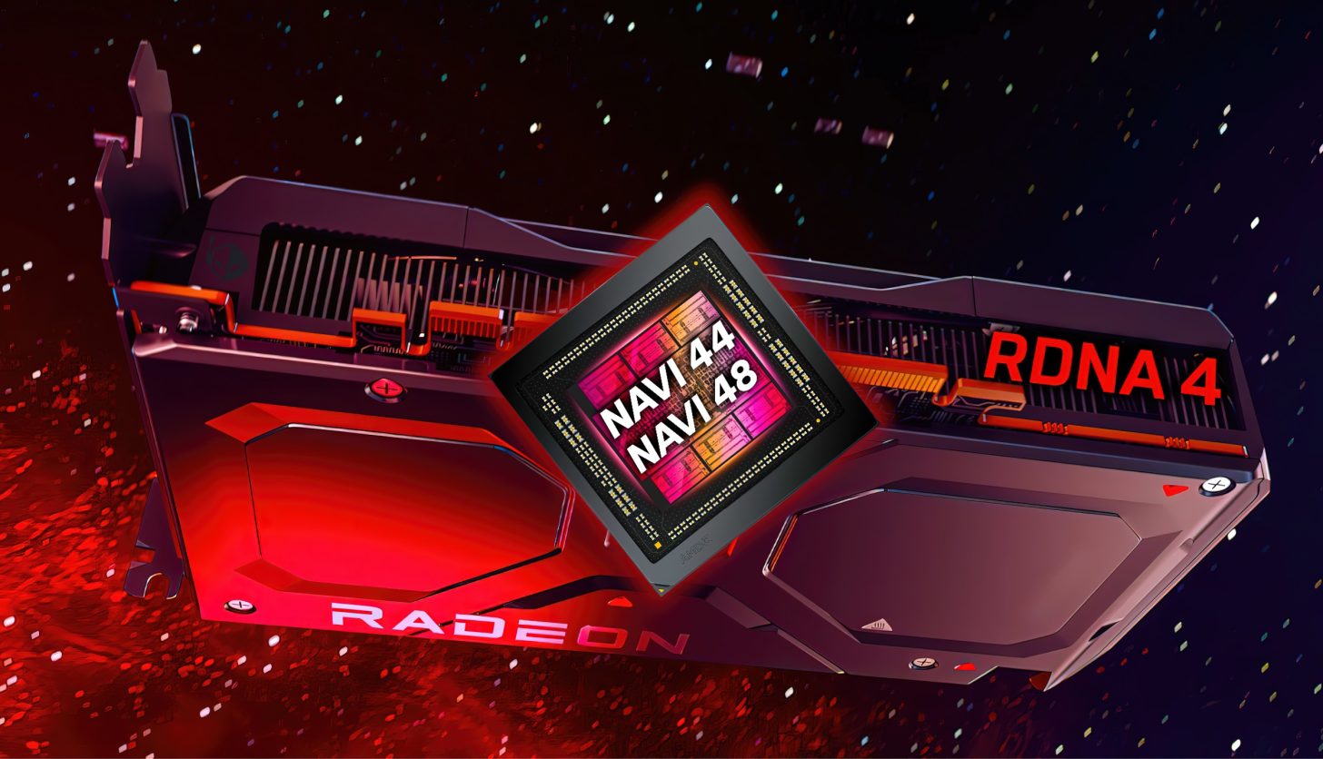 عرضه گرافیک‌های AMD Radeon RX 8000 با چهار نسخه از چیپ‌های Navi 48 و Navi 44