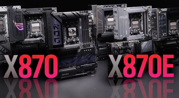 مادربرد های جدید AMD X870E و X870 با همکاری برندهای مطرح معرفی شد