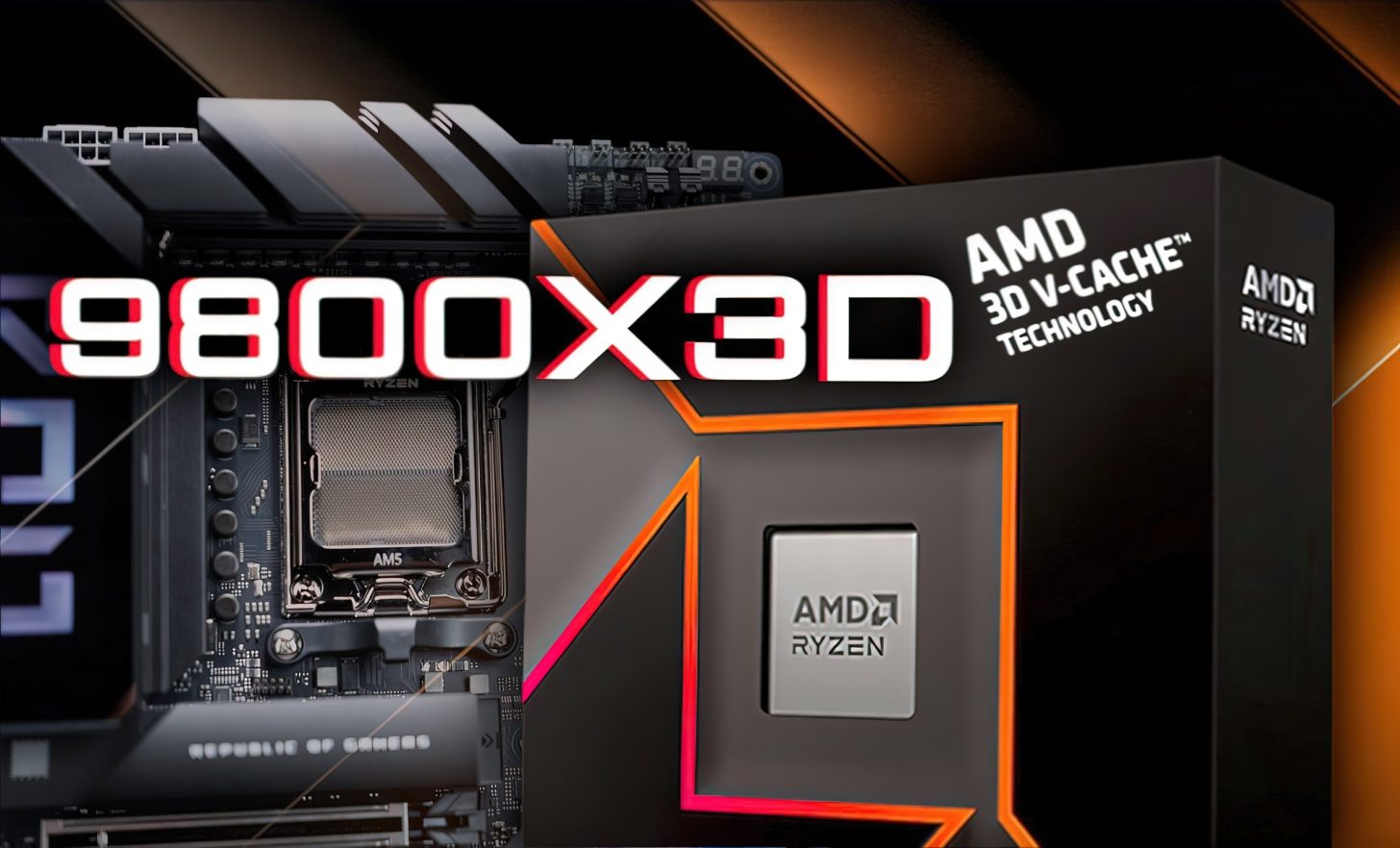 پردازنده AMD Ryzen 7 9800X3D 3D V-Cache به سرعت حافظه DDR5-8800 دست یافت