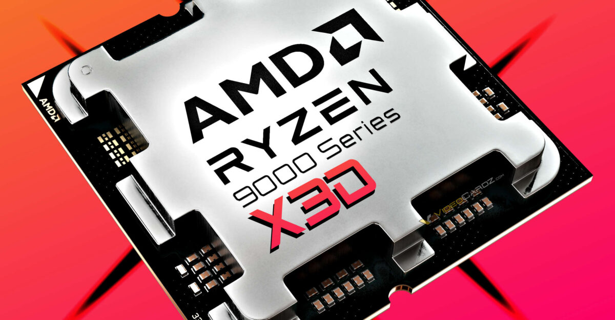 پردازنده AMD Ryzen 7 9800X3D یک روز پس از عرضه Core Ultra 200K اینتل رونمایی می‌شود