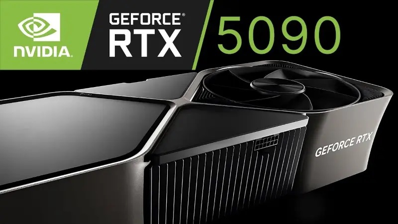 ابعاد تراشه کارت گرافیک RTX 5090 انویدیا