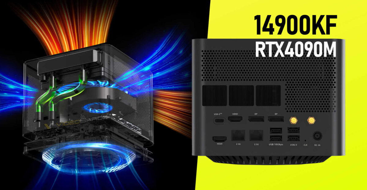 سریع و کوچک: Mini PC FN60G WE با پردازنده Core i9 14900KF و گرافیک RTX 4090 تست شد