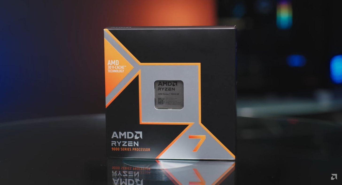 شرکت AMD رسماً پردازنده Ryzen 7 9800X3D را رونمایی کرد