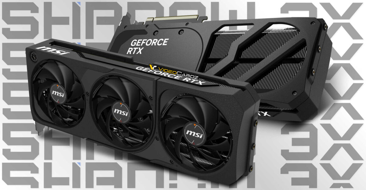 کارت‌های گرافیک MSI RTX 5080/5070Ti Shadow 3X رونمایی شدند