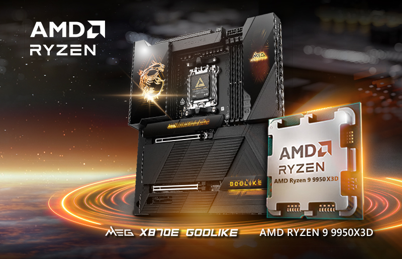 ارتقا چشمگیر عملکرد گیمینگ AMD 9950X3D از طریق تنظیمات بهینه MSI