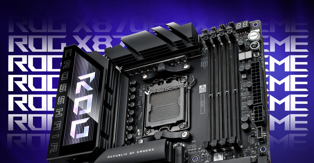 مادربرد ROG Crosshair X870E Extreme ایسوس با قیمت بیش از 1000 یورو فهرست شد