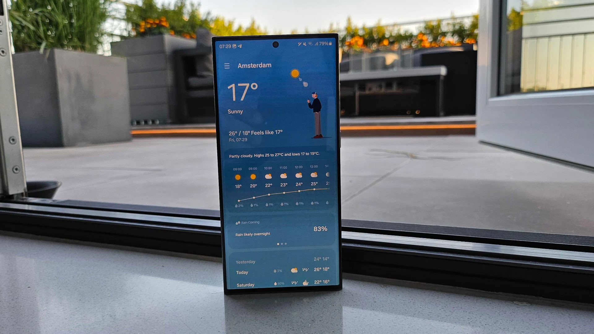 اپ هواشناسی سامسونگ در One UI 8 تغییرات بزرگی خواهد داشت
